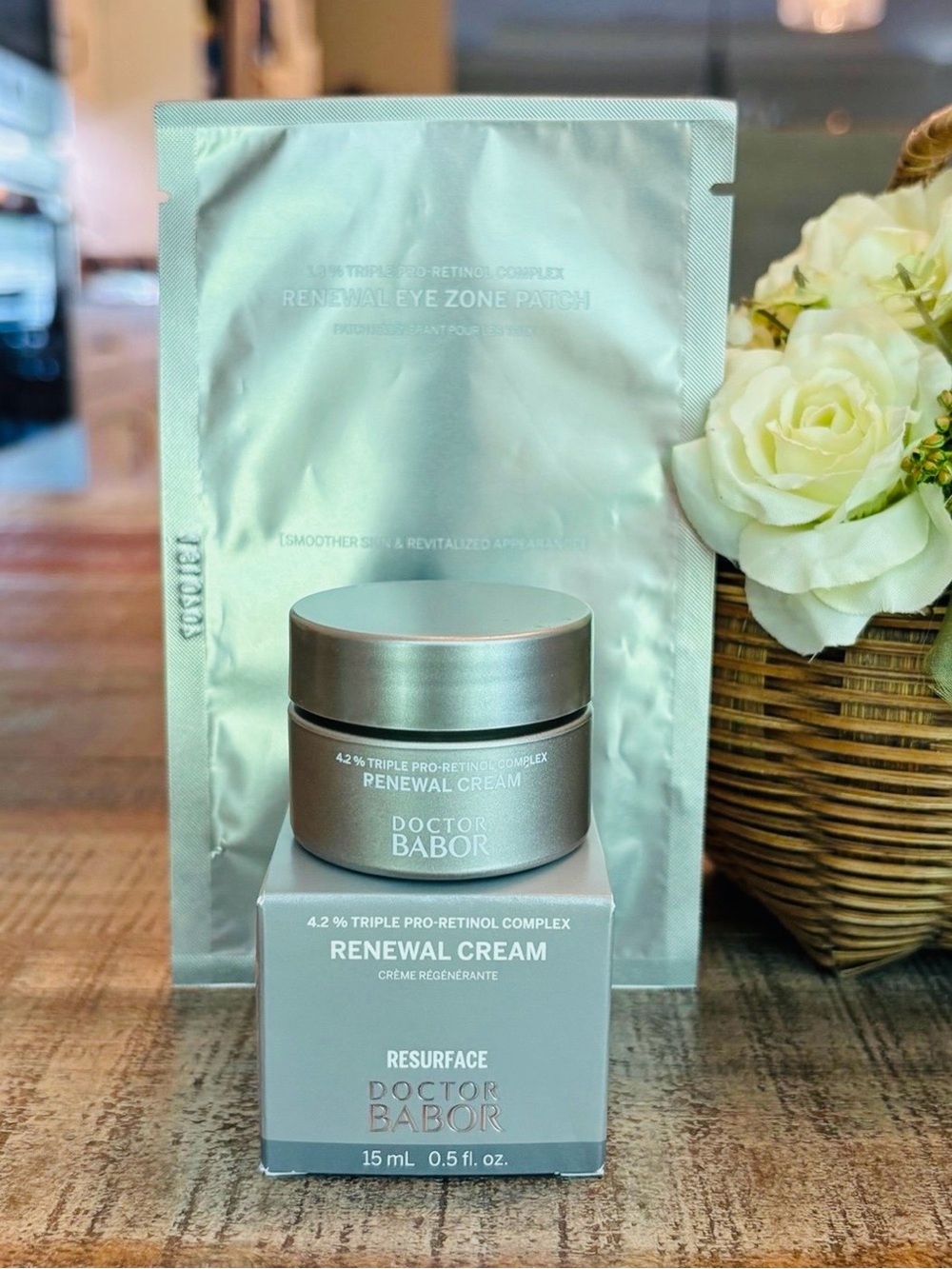 NEW Doctor Babor RENEWAL CREAM & EYE ZONE Patch RESURFACE!